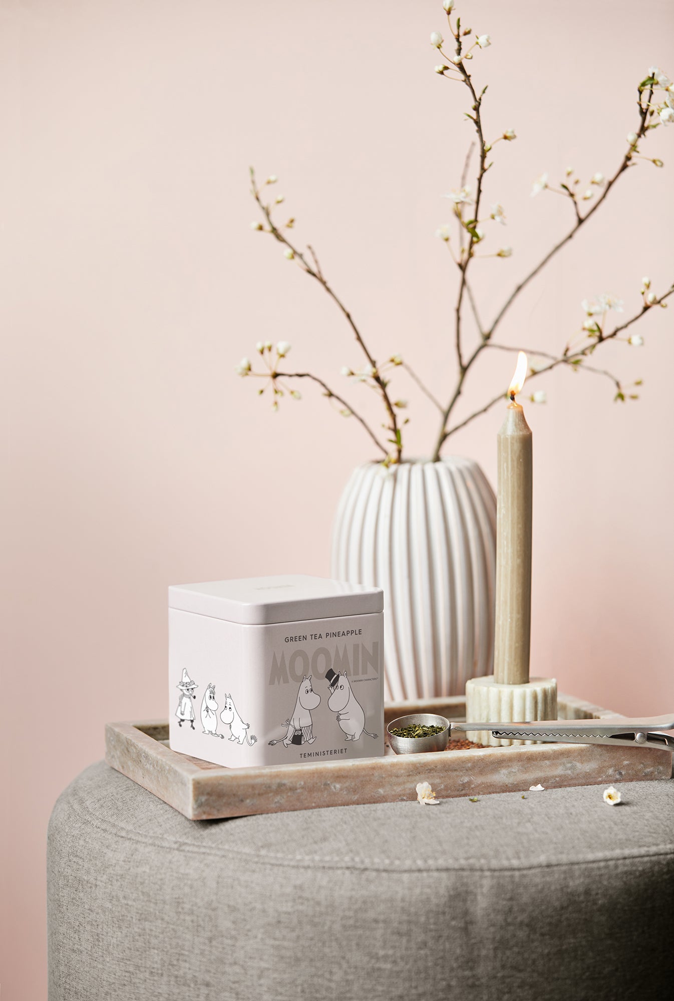 Zelený čaj s ananasem